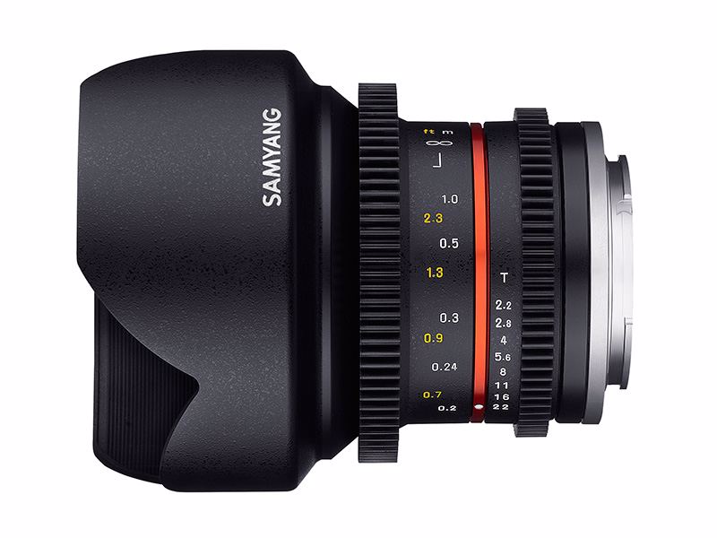 Samyang 12mm T2,2 VDSLR (ASP-C) Canon M