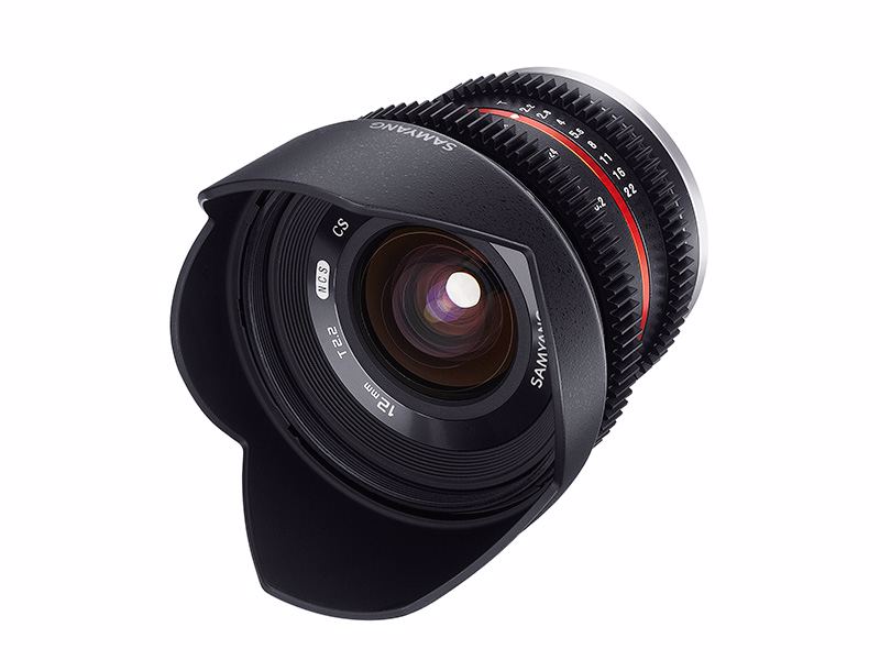 Samyang 12mm T2,2 VDSLR (ASP-C) Canon M