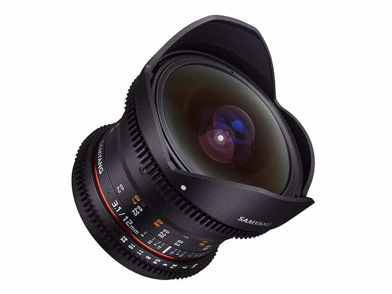 Samyang 12mm T3,1 Fisheye VDSLR FF Canon M