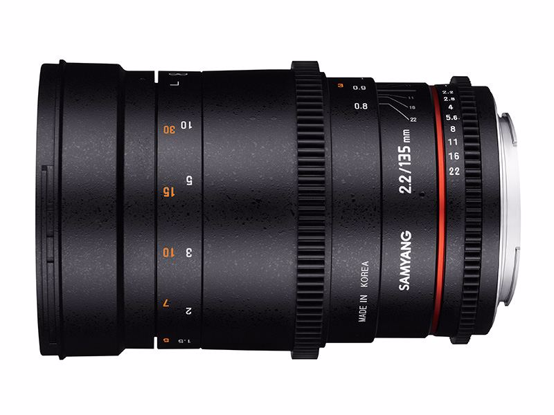 Samyang 135mm T2.2 VDSLR Pentax