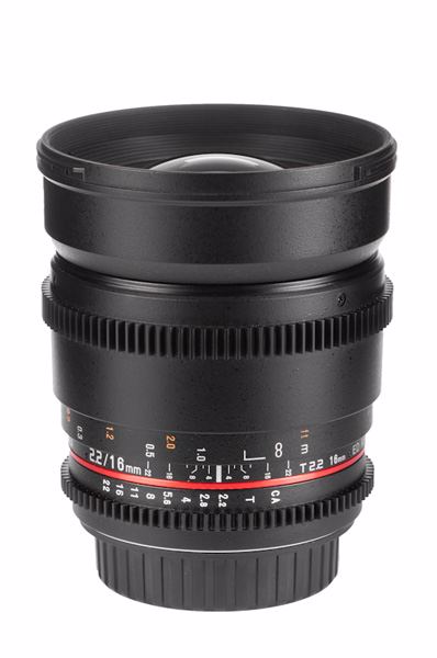 Samyang 16mm T2,2 ED VDSLR IIMFT