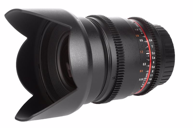 Samyang 16mm T2,2 ED VDSLR IISony A