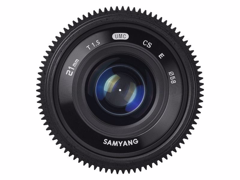 Samyang 21mm T1.5 VDSLR Sony E