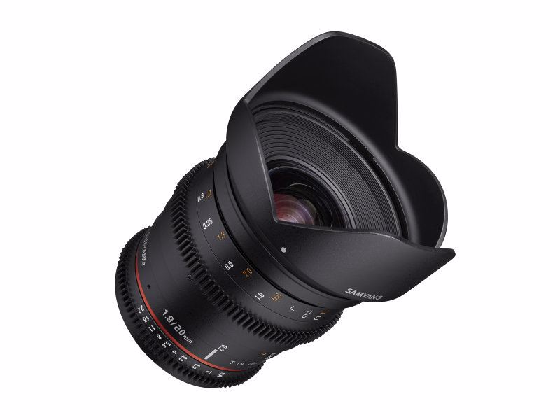 Samyang 20mm T1,9 VDSLR Pentax