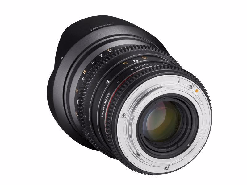 Samyang 20mm T1,9 VDSLR Sony E