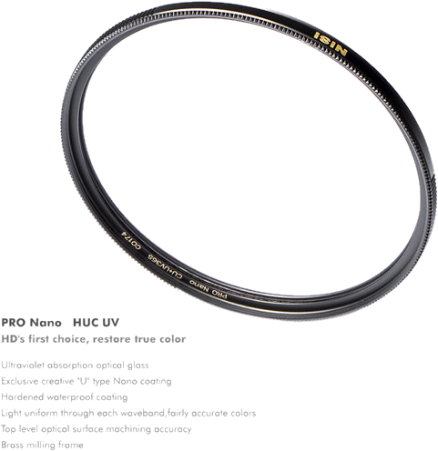 NiSi Filter UV Pro Nano Huc 67 mm