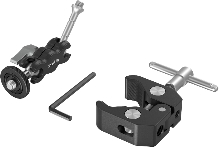 SMALLRIG 3724 Crab-Shaped Clamp & Macic Arm with Ball H