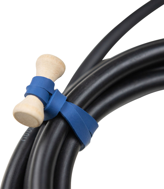 "Kupo Elastic Cable tie 5"""-10pcs Mixed color