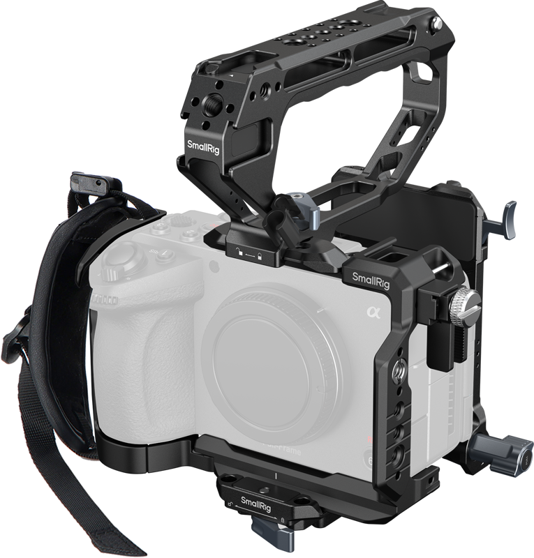 Smallrig 6779 HawkLock Handhel Cage Kit w/V-Mount Sony FX5