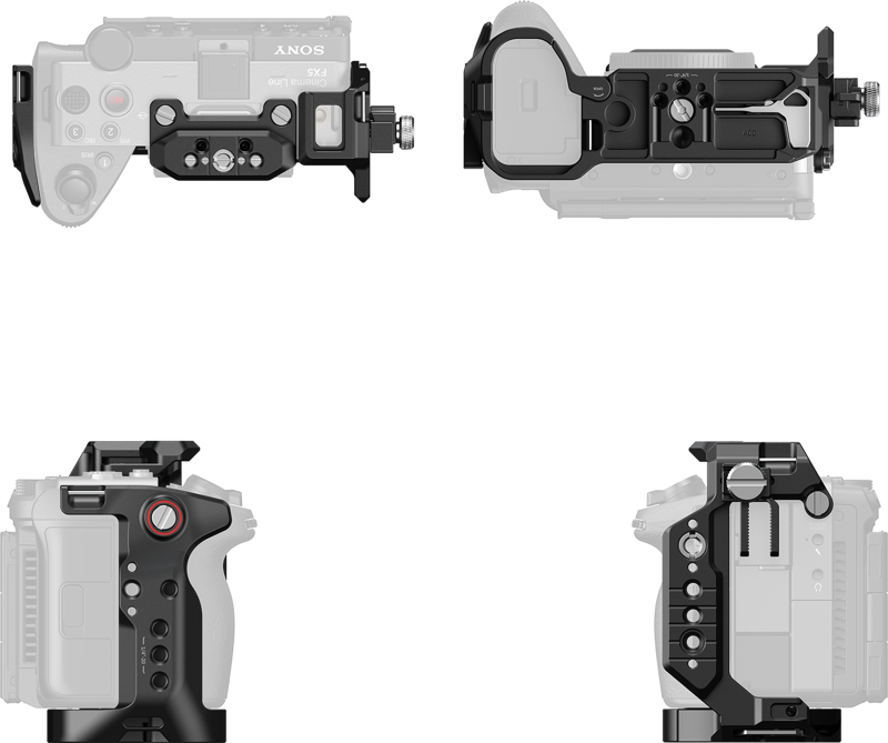 Smallrig 6779 HawkLock Handhel Cage Kit w/V-Mount Sony FX5