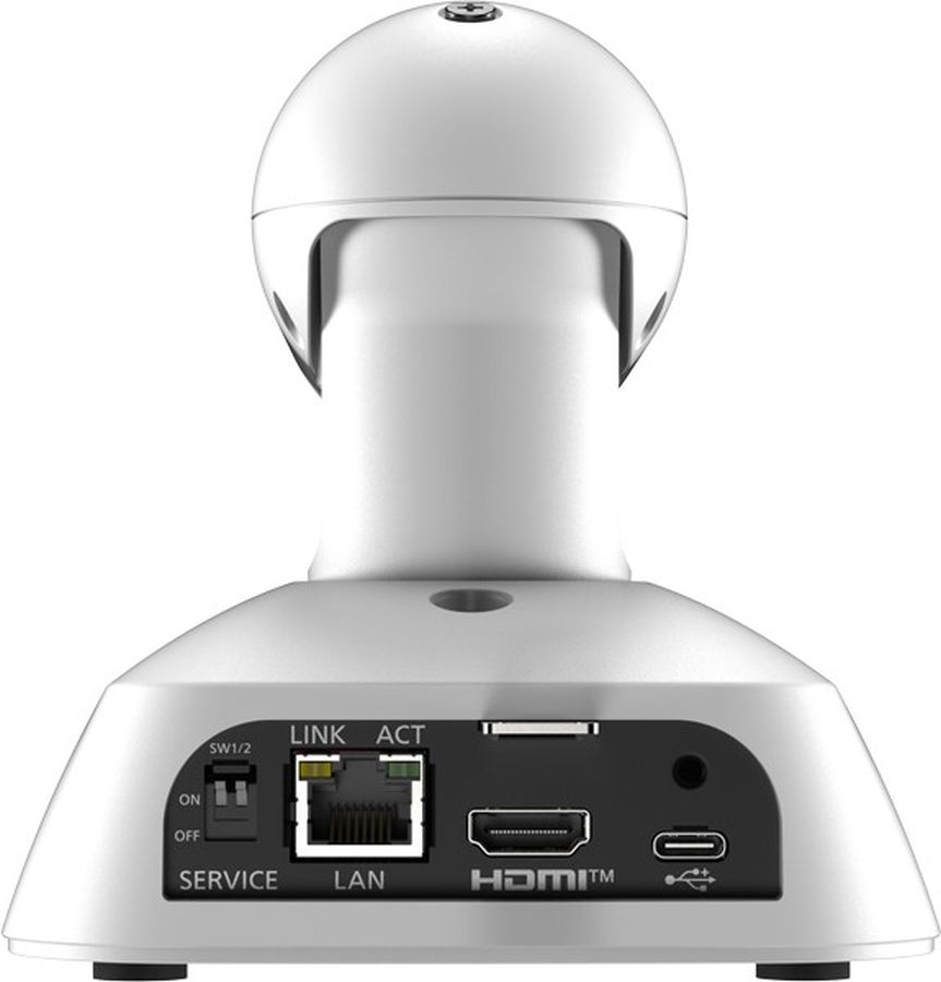 Panasonic AW-UE5KG, 4K Ultra-Wide ePTZ Camera, White