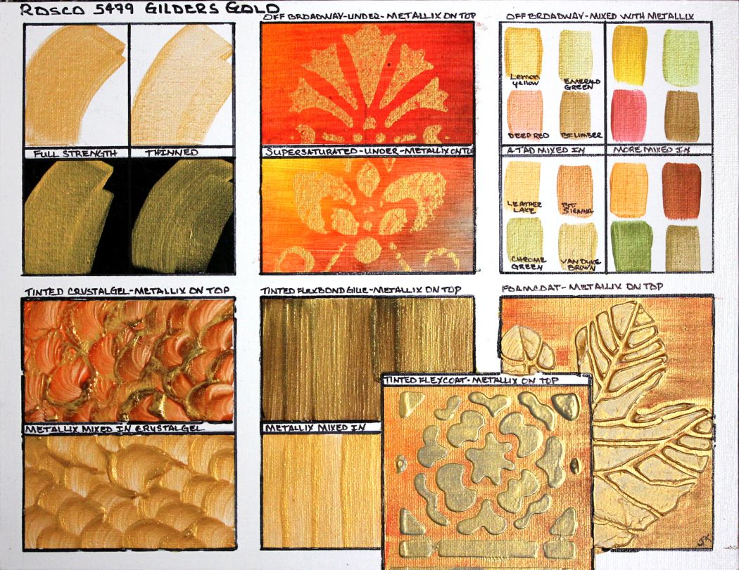 ROSCO Metallix Gilders Gold 0,946l.