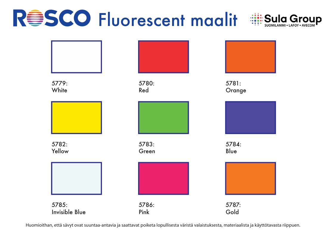 ROSCO Fluorescent Pink 0,946l.