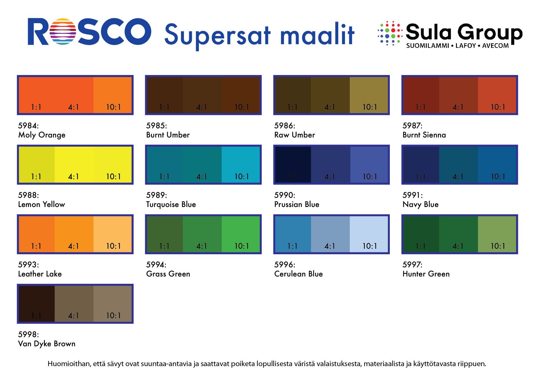 ROSCO Supersat. Maali Leather Lake 1l.
