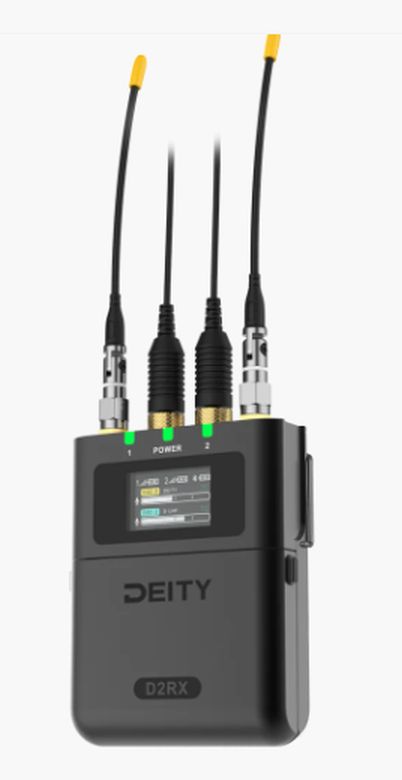 Deity THEOS D2RX Dual-ChannelWireless Receiver (Global vers