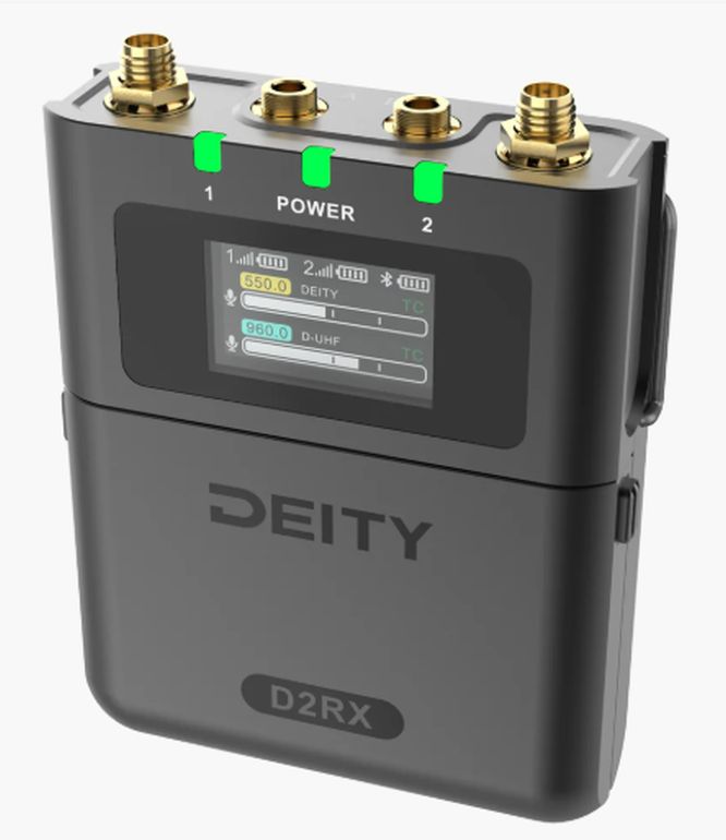 Deity THEOS D2RX Dual-ChannelWireless Receiver (Global vers