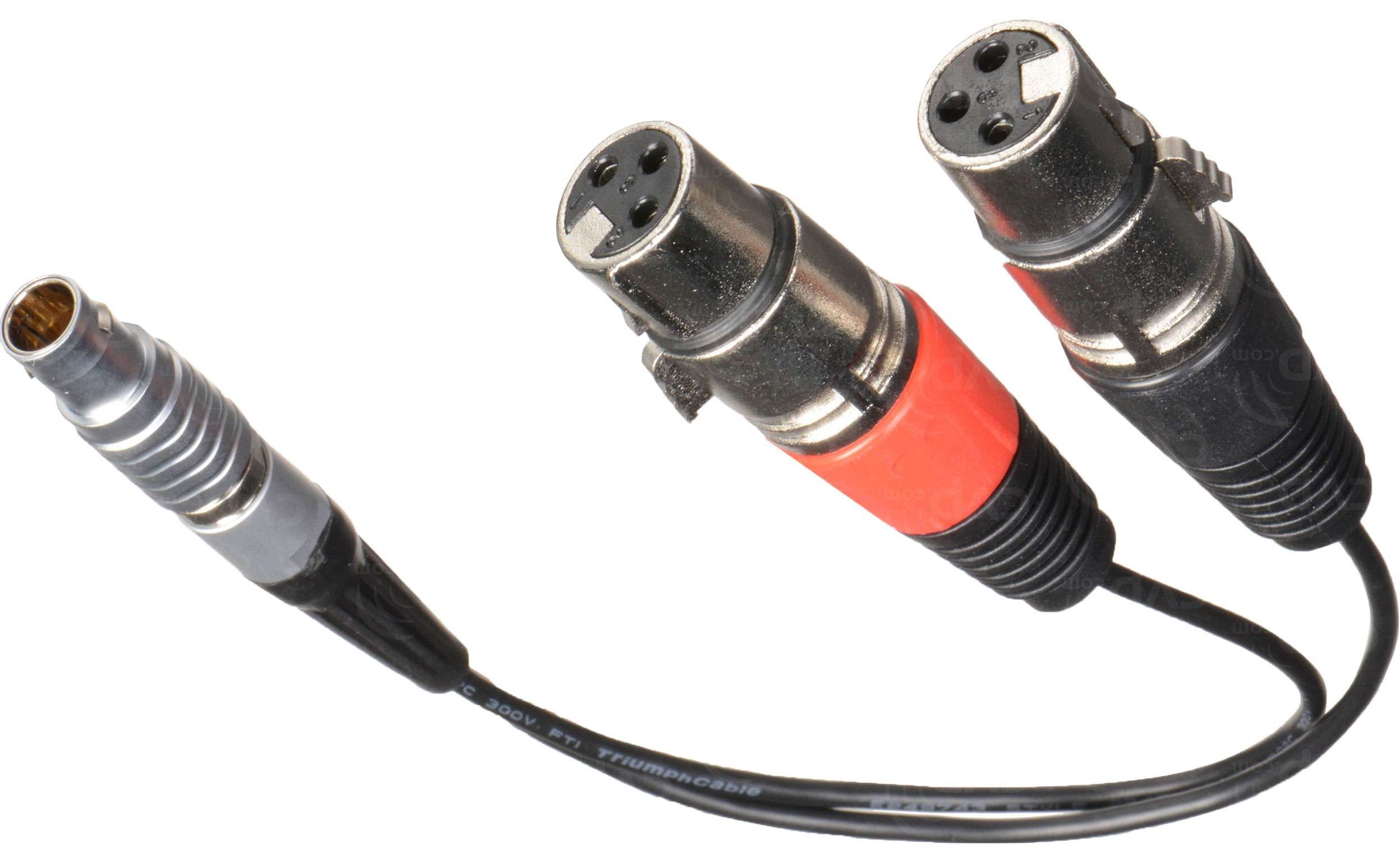 Atomos Lemo to XLR Audio input kaapeli