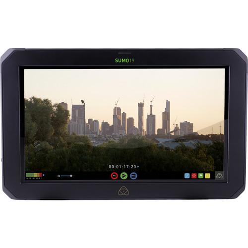 Atomos Sumo 19 jossa V-Lock levyt