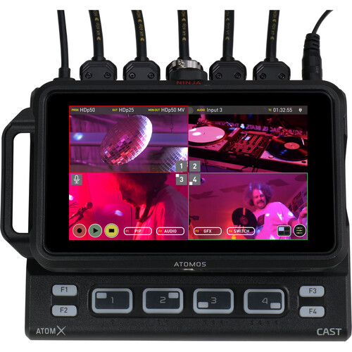 Atomos AtomX CAST 4xHDMI Switching & Streaming Dock for Ninj