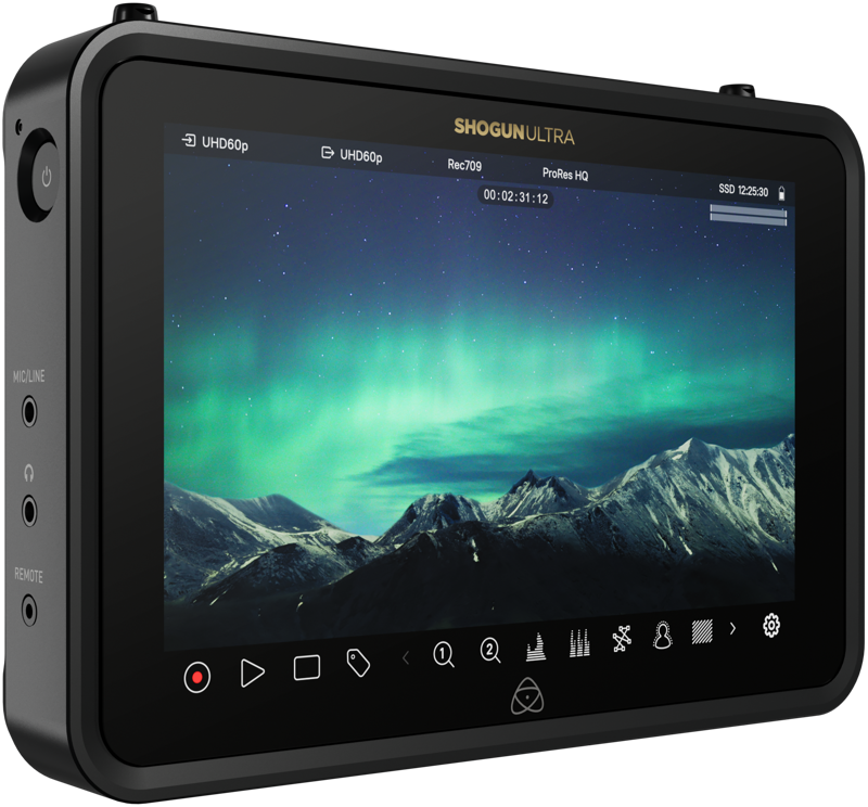 Atomos SHOGUN ULTRA 7-inch HDR Monitor-Recorder 8K RAW