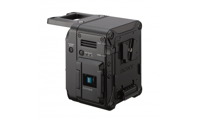 Sony AXS-R7 2K/ 4K RAW & X-OCN tallennin F5/55.