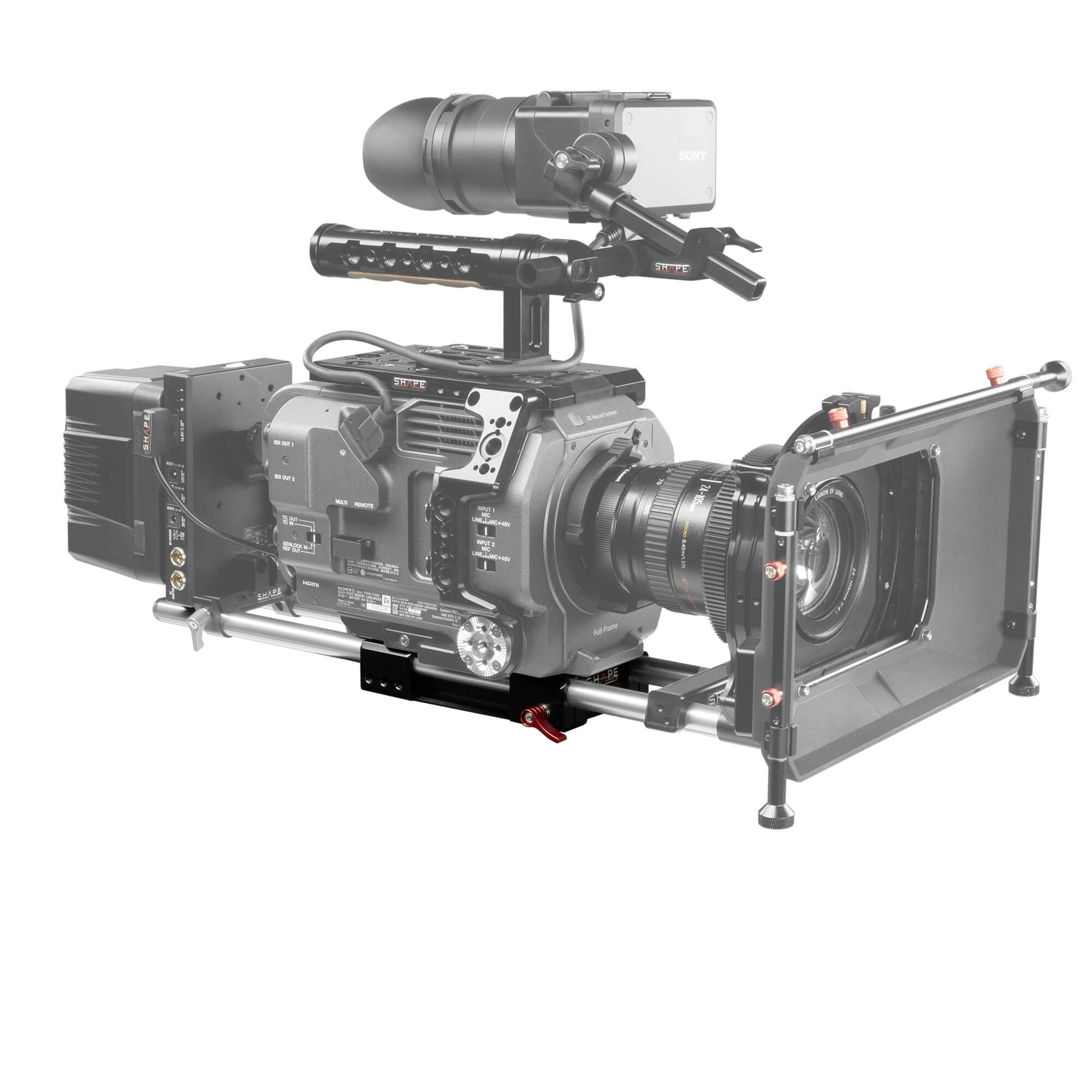 Shape Sony FX9 15mm Lightweight Baseplate