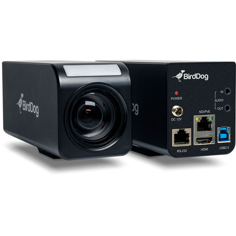 BirdDog PF120 1080P full NDI POV camera musta