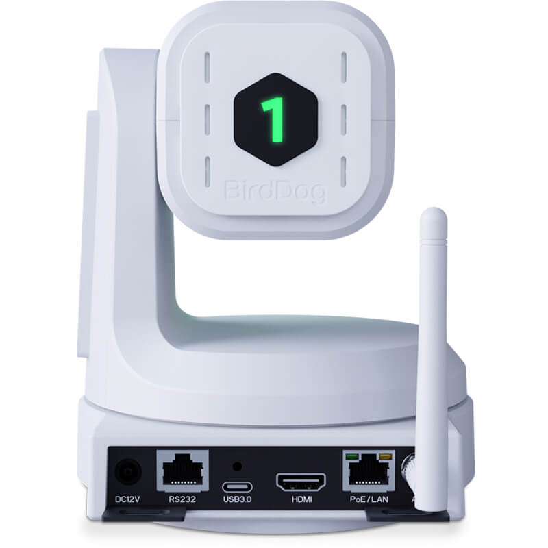 BirdDog X1 Ultra 4K NDI HX3PTZ Camera White