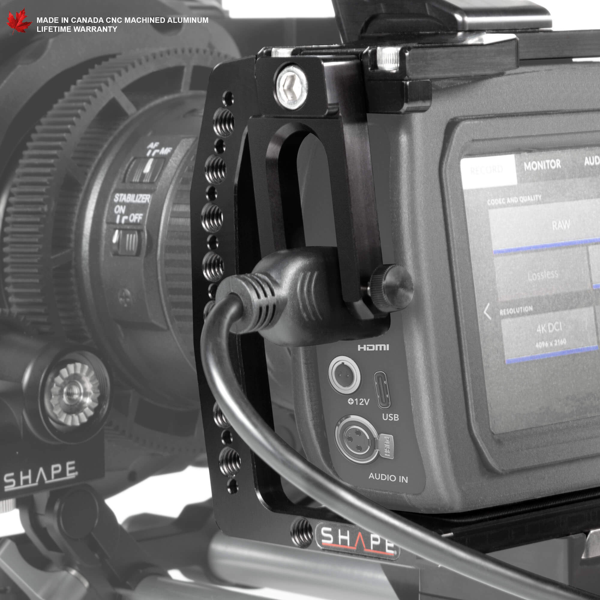 Shape BMD POCKET CINEMA CAMERA 4K CAGE KIT
