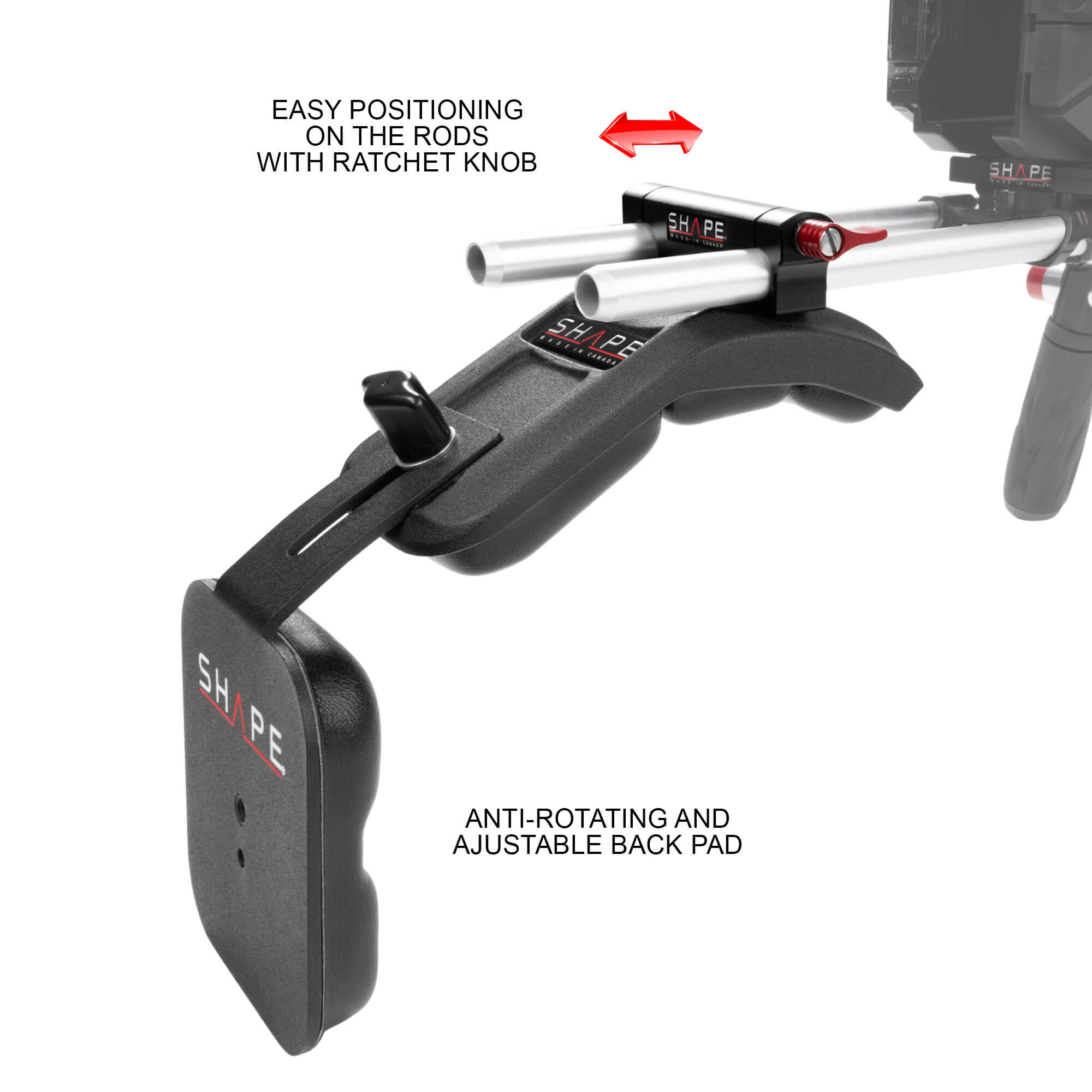 Shape BMD POCKET CINEMA CAMERA 4K OFF-SET SHOULDER