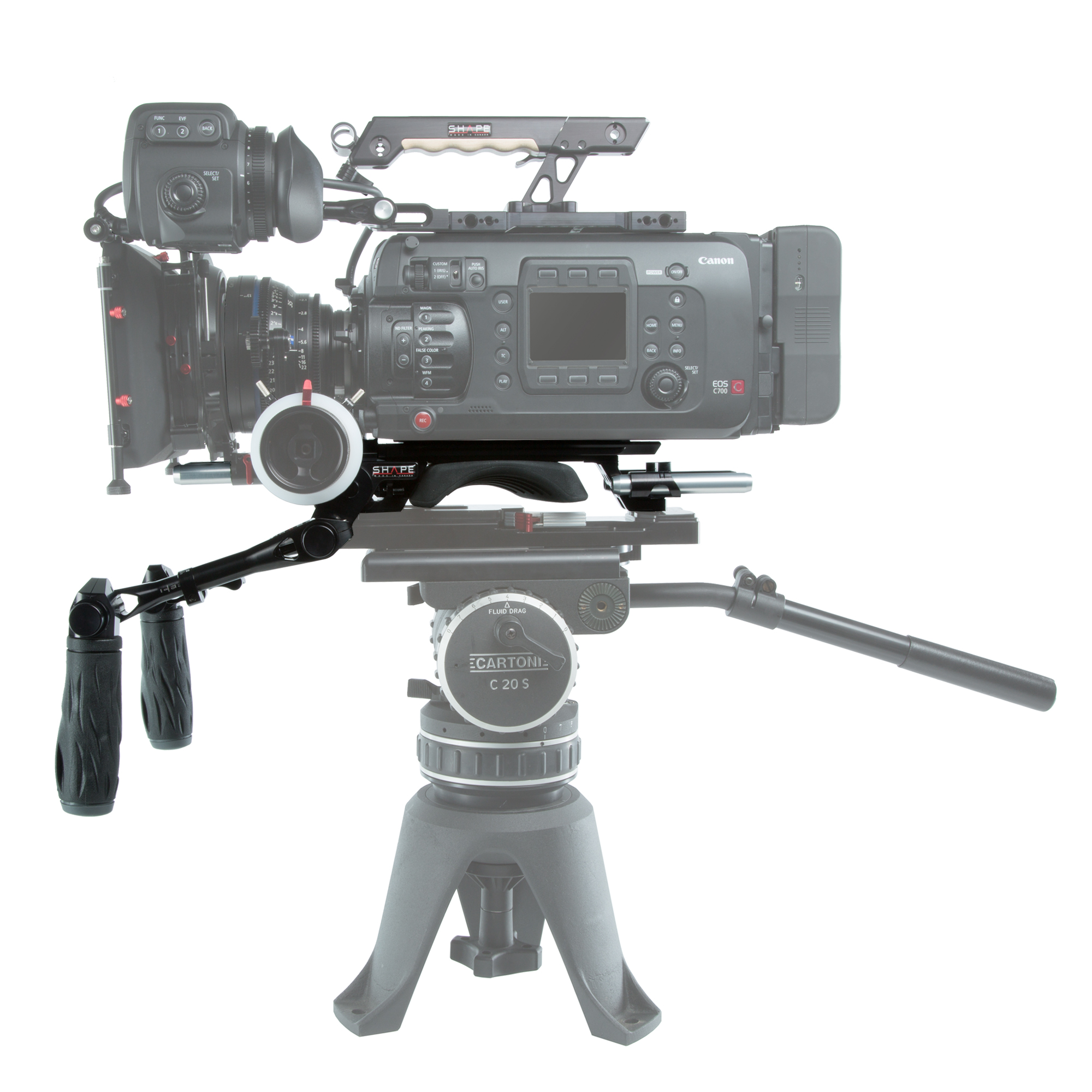 Shape REVOLT VCT BASEPLATE WITH HAND12 SHADOW