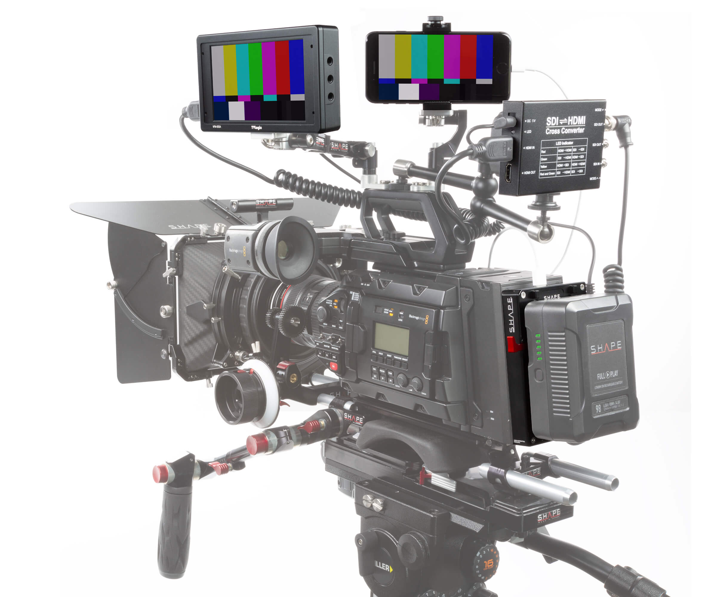Shape D-BOX CAMERA POWER & CHARGER FOR BLACKMAGIC
