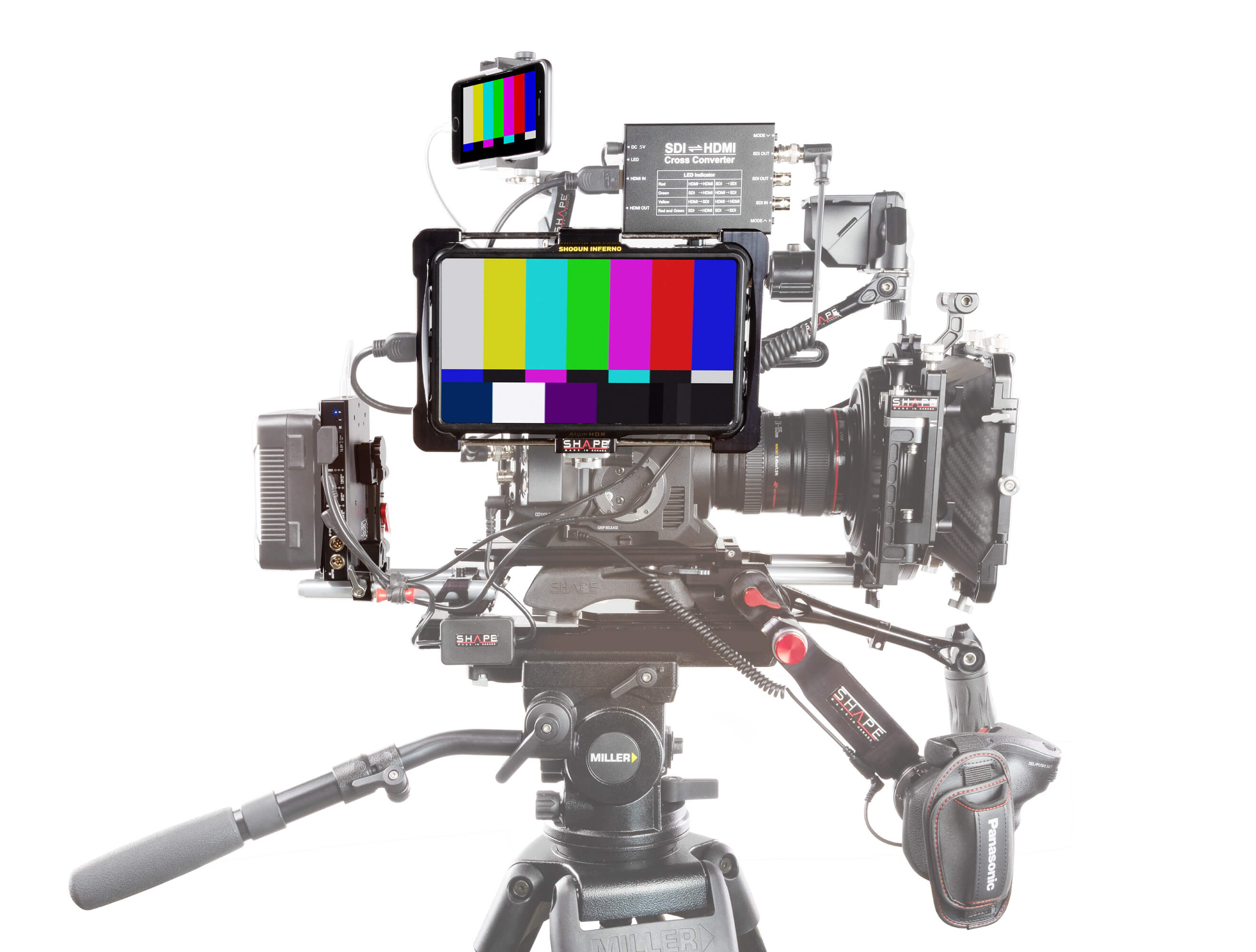 Shape D-BOX CAMERA POWER & CHARGER  PANASONIC EVA