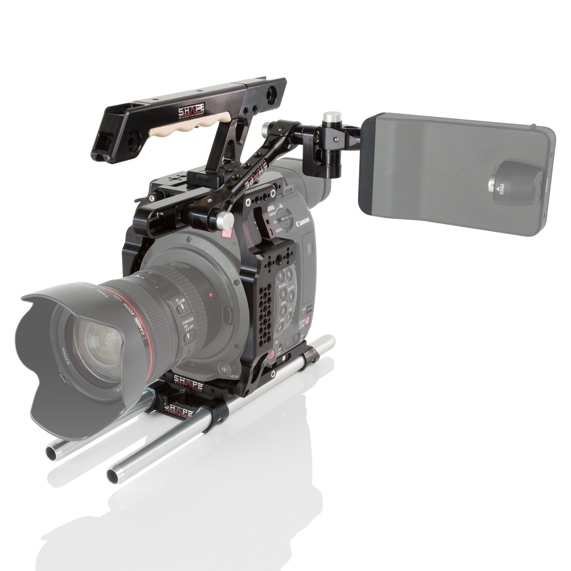 Shape CANON C200 CAGE 15MM LWBASE + TOP HANDLE &