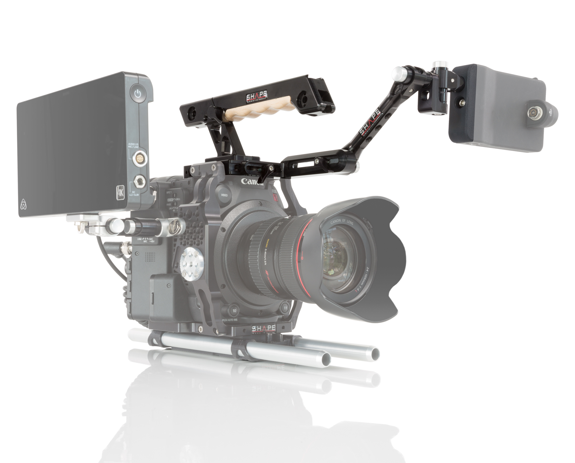 Shape CANON C200 TOP PLATE WITH HANDLE & EVF MOUNT