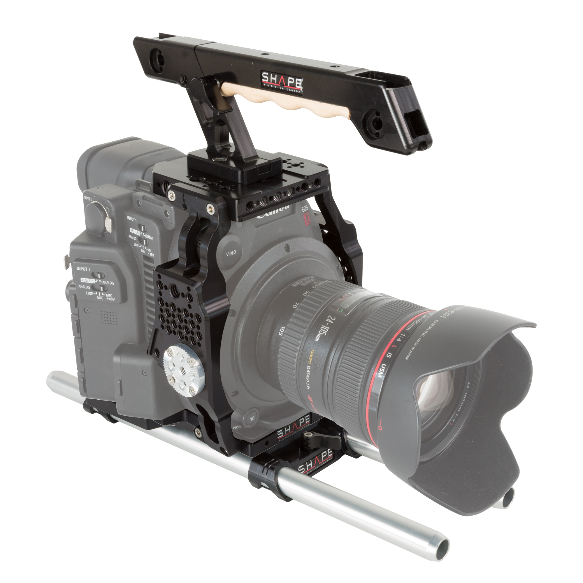 Shape CANON C200 CAGE 15MM LWBASE WITH TOP HANDLE