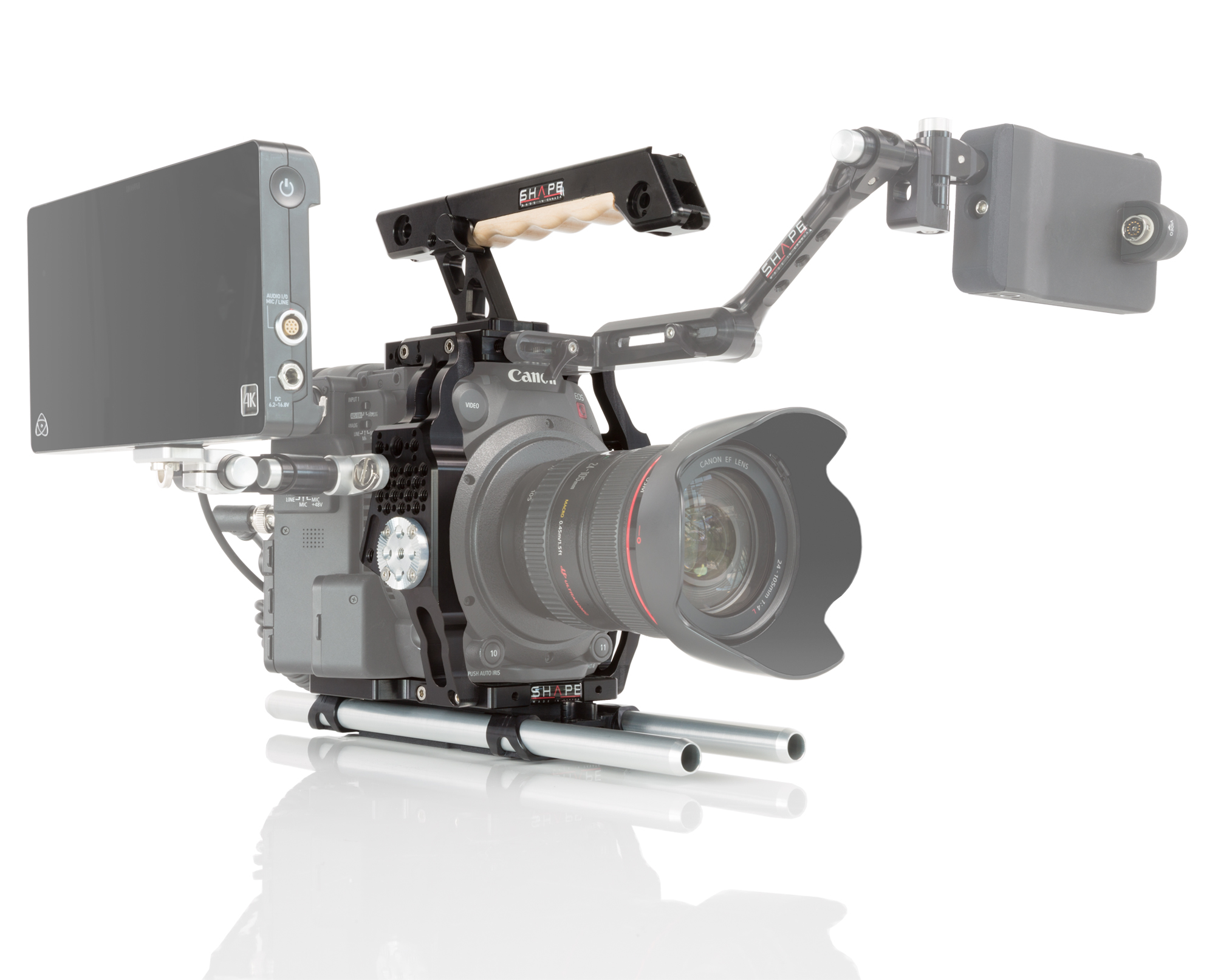 Shape CANON C200 CAGE 15MM LWBASE WITH TOP HANDLE