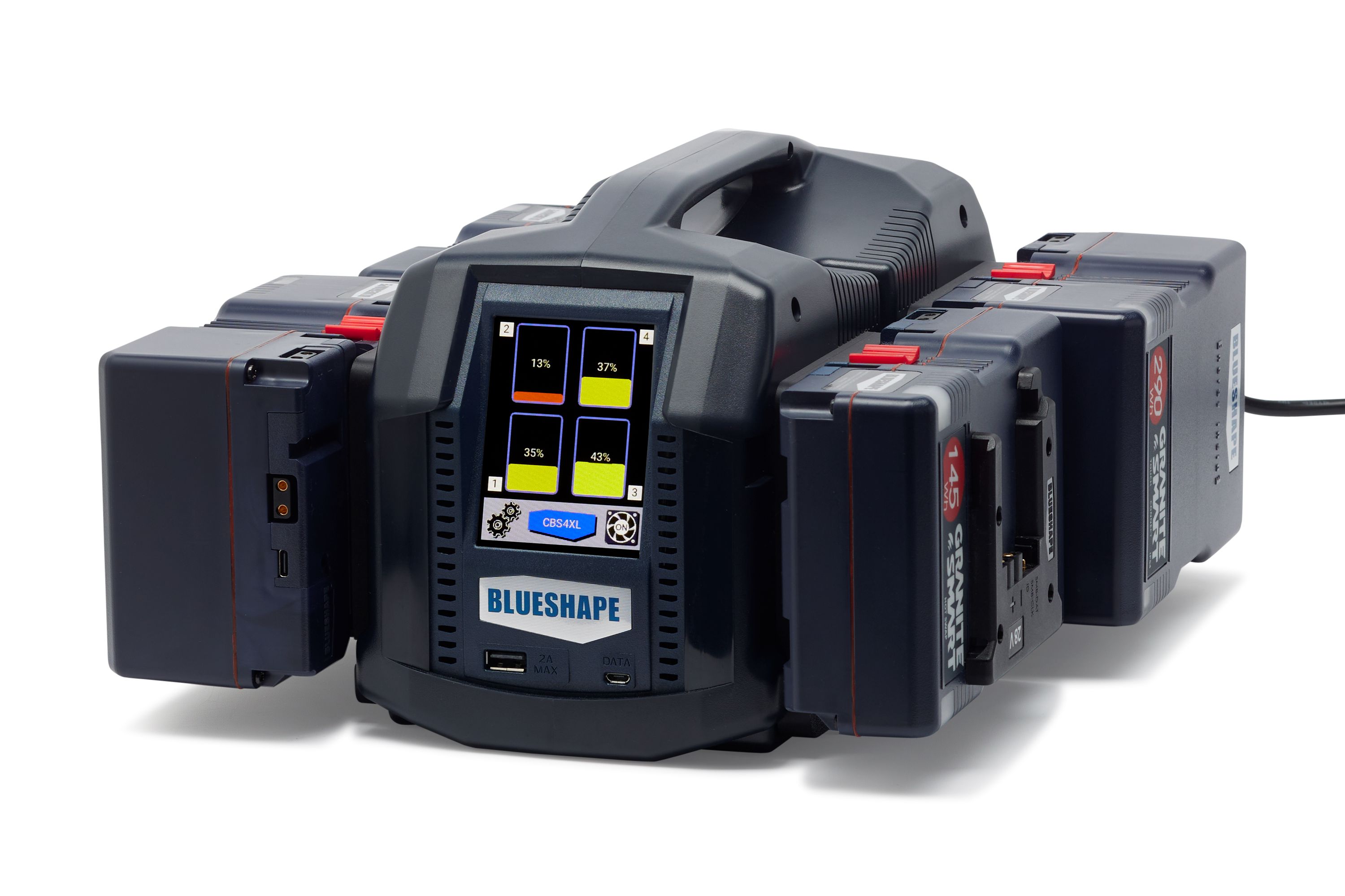 Blueshape CBS4XL B-Mount 4ch charger max 100W per channel