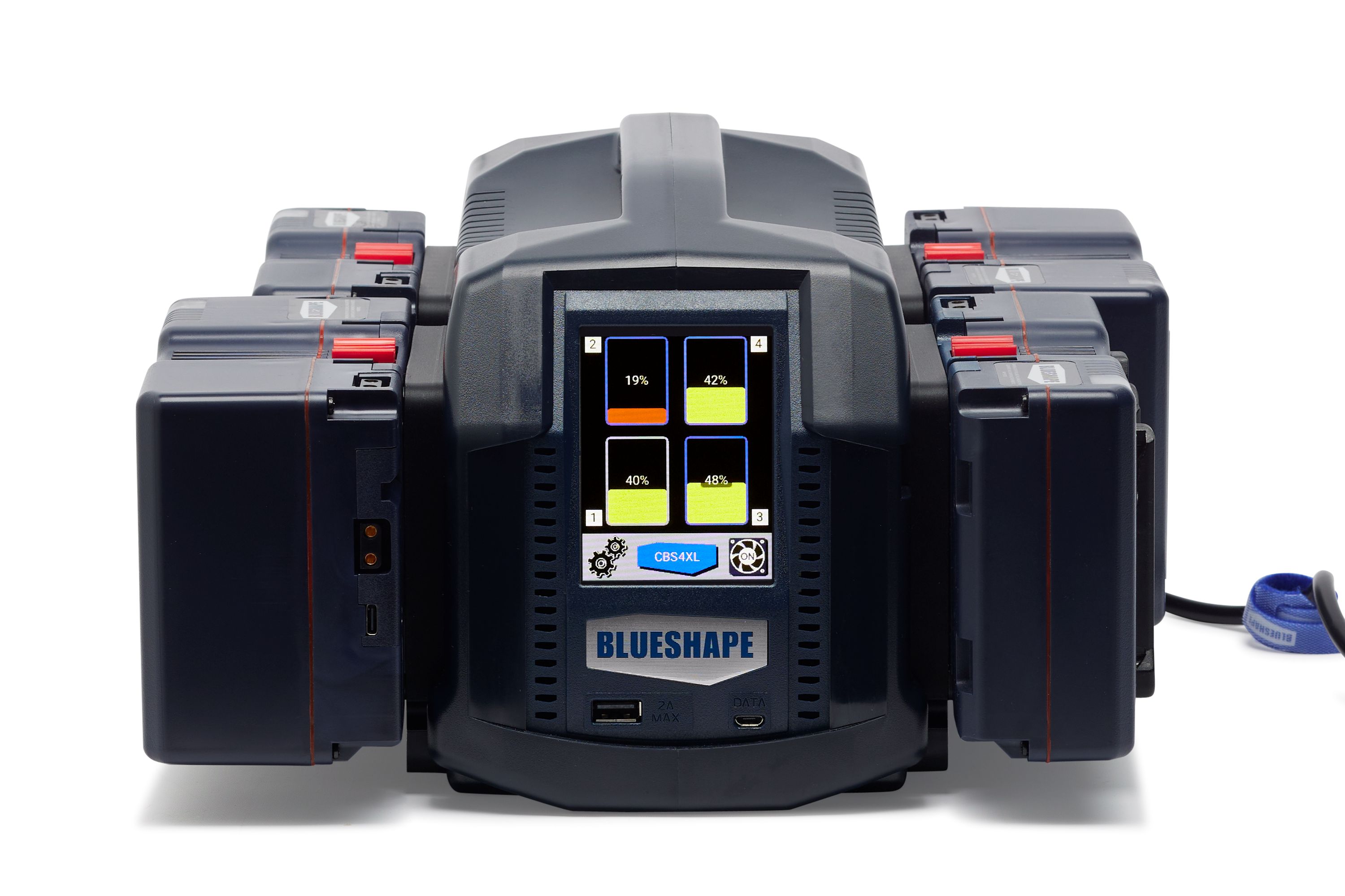 Blueshape CBS4XL B-Mount 4ch charger max 100W per channel