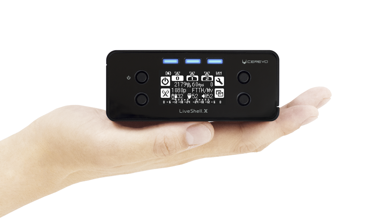 Cerevo LiveShell X HDMI monikanava streameri