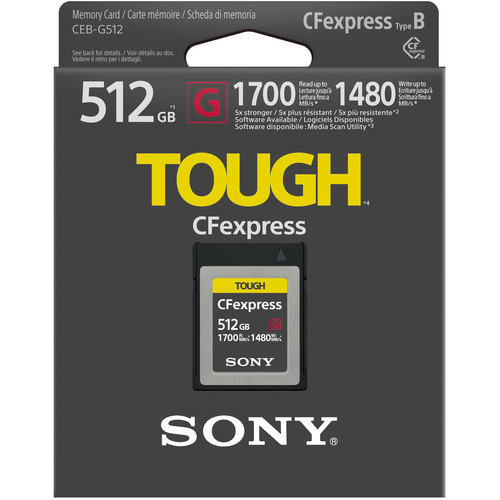 Sony 512GB CFexpress Type B Muistikortti