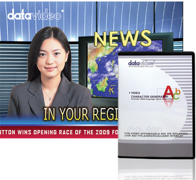 Datavideo CG-250 Teksti generaatori