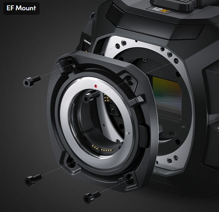 Blackmagic URSA Cine Mount EF