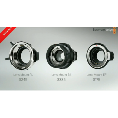 BlackmagicURSA Mini Pro EF Mount