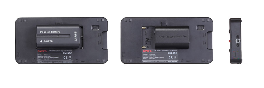 Swit 5.5 tuuman FHD 4K HDMI kameramonitori