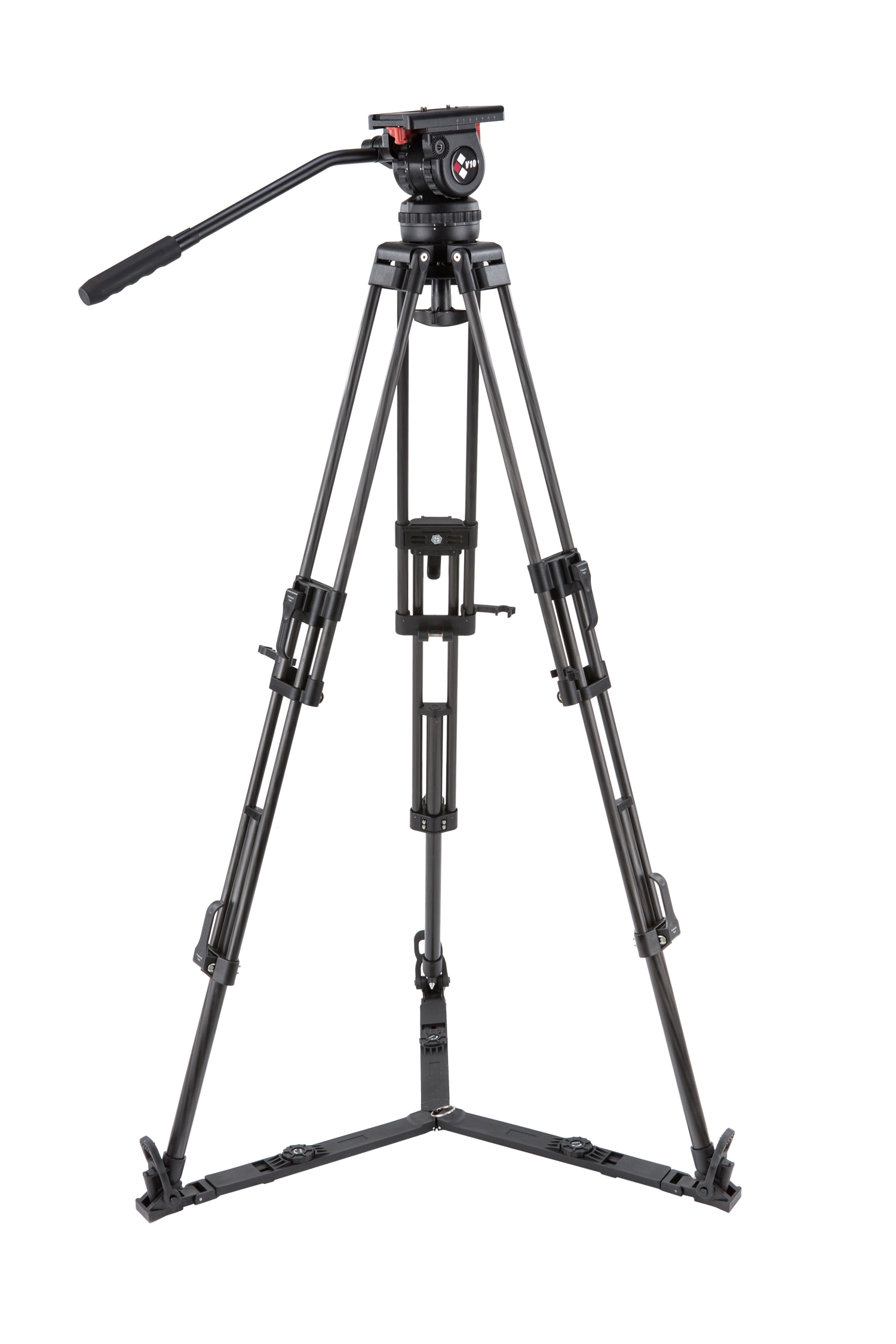 Camgear V10 CF GS (100mm Bowl)Tripod System incl. V10 Fluid 