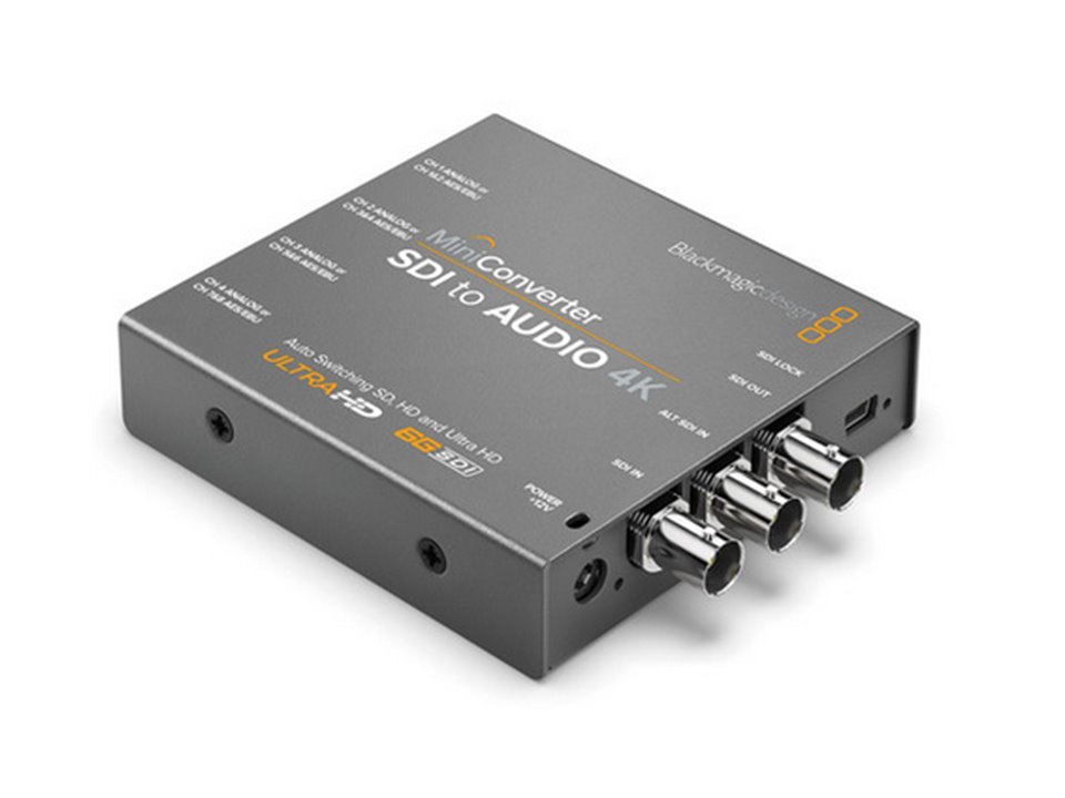 Blackmagic Mini Converter - SDI to Audio 4K