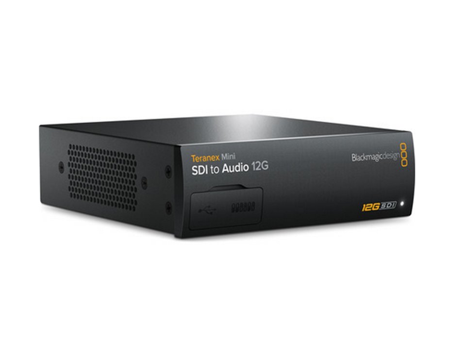 Blackmagic Teranex Mini  - Audio to SDI 12G