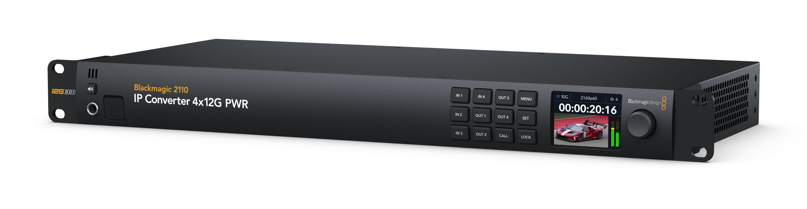 Blackmagic 2110 IP Converter 4x12G PWR