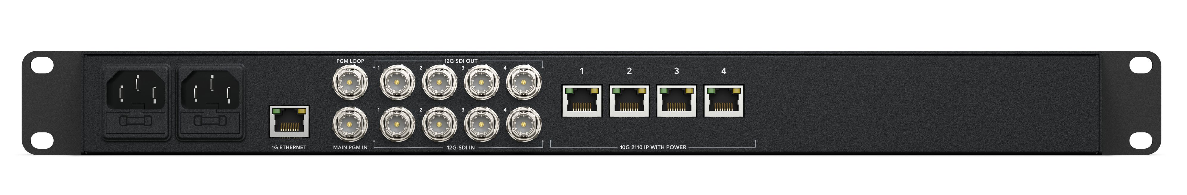 Blackmagic 2110 IP Converter 4x12G PWR